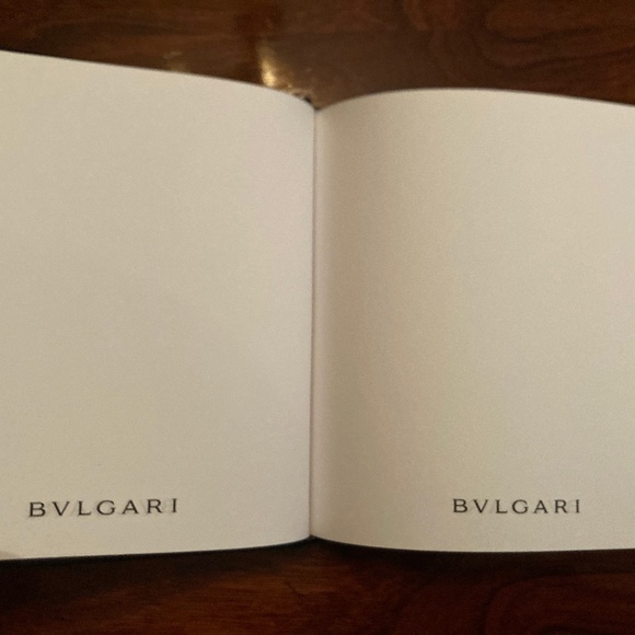 BVLGARI NOTEBOOK - Picture 3 of 3